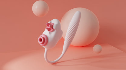 Cute pink ship G-spot vibrator