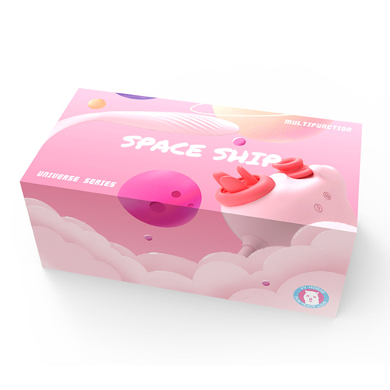 Cute pink ship G-spot vibrator