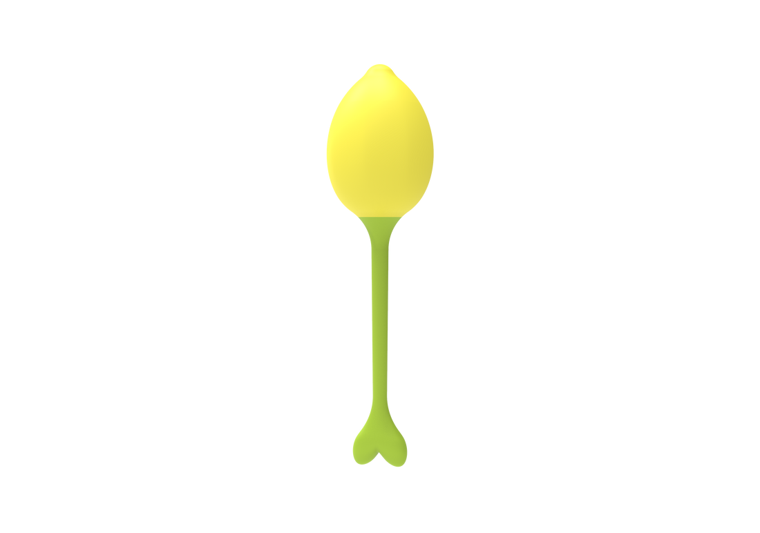 Cute lemon shape egg shaker with app control