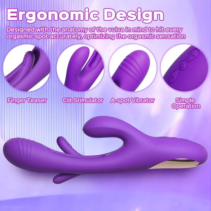 Rabbit Tapping G-spot Vibrator 